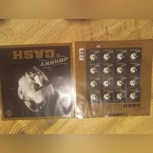 Commemorative Johnny Cash Stamps $.46